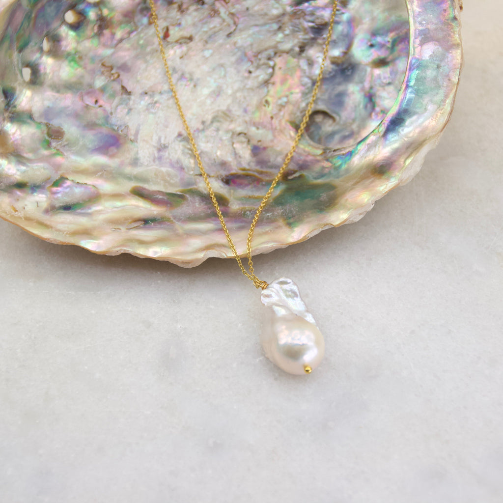 Freshwater Pearl Pendant - The Lost + Found Department